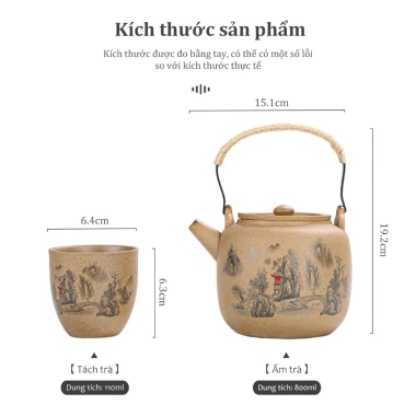 Bộ ấm pha trà gốm sứ FOFO phong cách Nhật Bản - Hộp quà tặng, chén trà cao cấp, 289.000₫ 9 Bộ ấm pha trà gốm sứ FOFO phong cách Nhật Bản - Hộp quà tặng, chén trà cao cấp, 289.000₫ 9