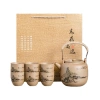 Bộ ấm pha trà gốm sứ FOFO phong cách Nhật Bản - Hộp quà tặng, chén trà cao cấp, 289.000₫ 10