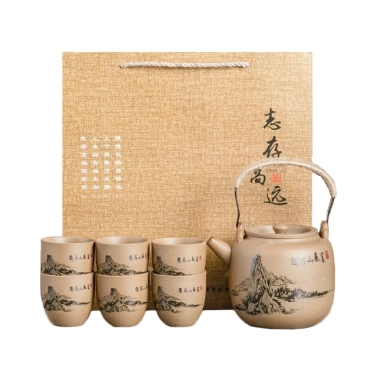 Bộ ấm pha trà gốm sứ FOFO phong cách Nhật Bản - Hộp quà tặng, chén trà cao cấp, 289.000₫ 10 Bộ ấm pha trà gốm sứ FOFO phong cách Nhật Bản - Hộp quà tặng, chén trà cao cấp, 289.000₫ 10
