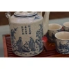 Bộ ấm tích Bát Tràng men rạn cổ vẽ Trúc Lâm Thất Hiền - Giá ưu đãi 450.000₫ 5