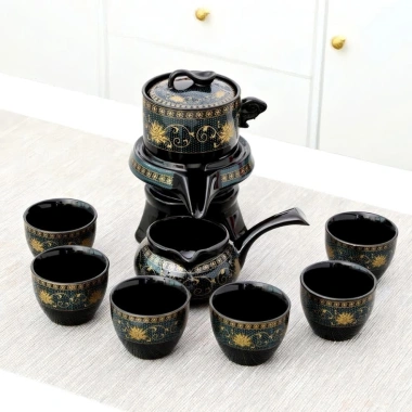 Bộ Ấm Trà Cối Xay Gốm Sứ Cao Cấp - Sang Trọng, Tinh Tế, Quà Tặng Trà Đạo 242k 3 Bộ Ấm Trà Cối Xay Gốm Sứ Cao Cấp - Sang Trọng, Tinh Tế, Quà Tặng Trà Đạo 242k 3