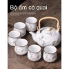 Bộ ấm trà gốm sứ cỡ lớn chống bỏng - ấm & cốc trà Kung Fu Trung Quốc, dung tích lớn, giảm giá 328.900₫ 5