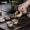 Bộ ấm trà gốm thô chữ Tĩnh đầy đủ phụ kiện trà đạo, giá ưu đãi 188.000₫ 4