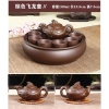 Bộ ấm trà Kung Fu Tử Sa Chaoshan - ấm trà tròn hiện đại, bộ nhỏ tiện dụng, 247.500₫ 7
