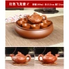 Bộ ấm trà Kung Fu Tử Sa Chaoshan - ấm trà tròn hiện đại, bộ nhỏ tiện dụng, 247.500₫ 9
