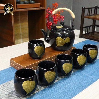 Bộ Ấm Trà Nhật Bản Cao Cấp – 1 ấm + 6 chén, kèm hộp quà tặng, giảm giá 459.000₫ 7
