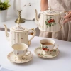 Bộ ấm trà retro vintage độc đáo đẹp đặc biệt kiểu Pháp sang trọng đẳng cấp, tặng thìa - Giá chỉ 950.000đ 4