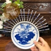 Bộ ấm trà sứ Bát Tràng 3 5 chén phong thủy sen bày ban thờ giá ưu đãi 60.500 7