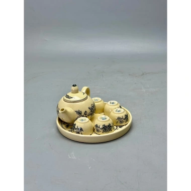 Bộ ấm trà thờ gốm Chu Đậu truyền thống: thiết kế tinh tế, giảm 23% chỉ 319.200₫ 4