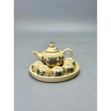 Bộ ấm trà thờ gốm Chu Đậu truyền thống: thiết kế tinh tế, giảm 23% chỉ 319.200₫ 7