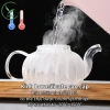 Bộ Ấm Trà Thủy Tinh 6 Chén + Đế Nến, Bình Trà 600ml Lọc Nóng - Giá Ưu Đãi 89.000đ 2