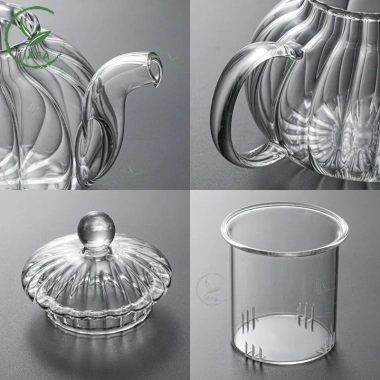 Bộ Ấm Trà Thủy Tinh 6 Chén + Đế Nến, Bình Trà 600ml Lọc Nóng - Giá Ưu Đãi 89.000đ 8 Bộ Ấm Trà Thủy Tinh 6 Chén + Đế Nến, Bình Trà 600ml Lọc Nóng - Giá Ưu Đãi 89.000đ 8