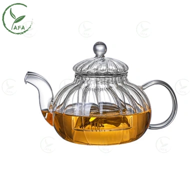 Bộ Ấm Trà Thủy Tinh 6 Chén + Đế Nến, Bình Trà 600ml Lọc Nóng - Giá Ưu Đãi 89.000đ
