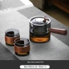 Bộ ấm trà thủy tinh chịu nhiệt cao, tách trà văn phòng không bỏng – Giá chỉ 432.000 VND 8