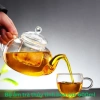 Bộ ấm trà thủy tinh hoa cúc chiếu nhiệt - Nhiều mẫu chọn, giá ưu đãi 69.000đ 9