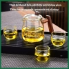 Bộ ấm trà thủy tinh Mixmore kèm khay – Thưởng trà tại nhà, phòng khách – Giá ưu đãi 390.000₫ 8
