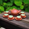 Bộ Ấm Trà Tử Sa Bưởi Hạc Bát Tràng Cao Cấp - Giảm giá, chỉ 350.000 VNĐ 5