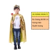 Bộ Áo Choàng Vương Miện & Quyền Trượng Hóa Trang Cosplay Halloween Trẻ - Giá 110k 2