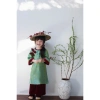 Bộ Áo Dài Cách Tân Bé Gái Vải Gấm Lụa Truyền Thống Thiết Kế Tết Thanh Lịch 379k 2