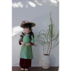 Bộ Áo Dài Cách Tân Bé Gái Vải Gấm Lụa Truyền Thống Thiết Kế Tết Thanh Lịch 379k 8