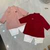 Bộ áo dài Tết 2 màu basic cho bé trai kèm tag ngựa - Giá ưu đãi 219.000₫ 5
