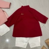 Bộ áo dài Tết 2 màu basic cho bé trai kèm tag ngựa - Giá ưu đãi 219.000₫ 10