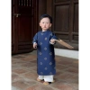 Bộ áo dài Tết bé trai 2.026 vải gấm ánh kim - Áo Mẹ&bé MB25.619, giá 279.000₫ 4