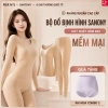 Bộ áo giữ nhiệt nữ siêu mỏng Santony 5.551 tăng 5°C, chống xù, chống tĩnh điện, tặng quần