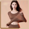 Bộ áo giữ nhiệt nữ siêu mỏng Santony 5.551 tăng 5°C, chống xù, chống tĩnh điện, tặng quần 6