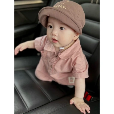 Bộ áo liền quần Hàn Quốc mùa hè màu hồng đẹp mắt - Giá chỉ 276.870đ, giảm mạnh 4