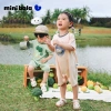 Bộ áo liền quần khô nhanh & kháng khuẩn minibala cho bé sơ sinh - Giá ưu đãi 288k 3