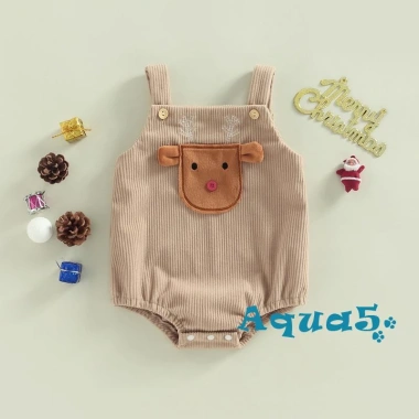 Bộ áo liền quần không tay Noel ông già, cây thông, tuần lộc - Mặc hàng ngày cho bé, chỉ 141.912₫ 6