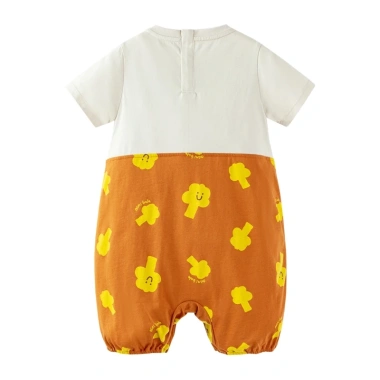 Bộ áo liền quần minibala Cotton Baby Suspender hai mảnh: Giá ưu đãi 371.520₫, chất mềm, thoáng mát cho bé 6