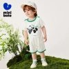 Bộ áo liền quần minibala ngoài trời cho bé mùa hè, bò một mảnh, thoáng mát 5