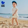 Bộ áo liền quần minibala ngoài trời cho bé mùa hè, thân thiện da, bò một mảnh, giá 504k