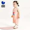 Bộ áo liền quần Minibala thoáng khí, mát mẻ cho bé sơ sinh mùa hè - 336.960 VND 4