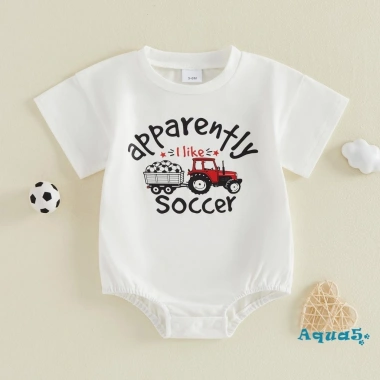Bộ áo liền quần mùa hè Aqua-Baby Boys máy kéo, ngắn tay in bóng đá - Giá chỉ 194.037đ 3 Bộ áo liền quần mùa hè Aqua-Baby Boys máy kéo, ngắn tay in bóng đá - Giá chỉ 194.037đ 3