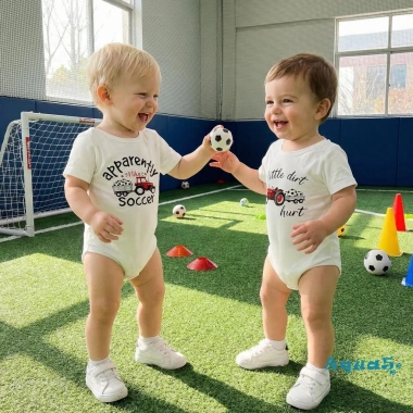 Bộ áo liền quần mùa hè Aqua-Baby Boys máy kéo, ngắn tay in bóng đá - Giá chỉ 194.037đ 9 Bộ áo liền quần mùa hè Aqua-Baby Boys máy kéo, ngắn tay in bóng đá - Giá chỉ 194.037đ 9