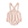 Bộ áo liền quần mùa hè công chúa mỏng Onesie bé gái tay ngắn size 7.7 thời trang 5