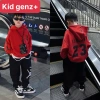 Bộ áo nỉ có mũ Jaydan Black cho bé trai - Hoodie trẻ em, giá chỉ 350.000 VND
