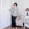 Bộ áo quần ngủ tay dài sang trọng size 50-100kg vải lụa măng gồ tiểu thư nữ, giảm 20% chỉ 189.000₫ 6
