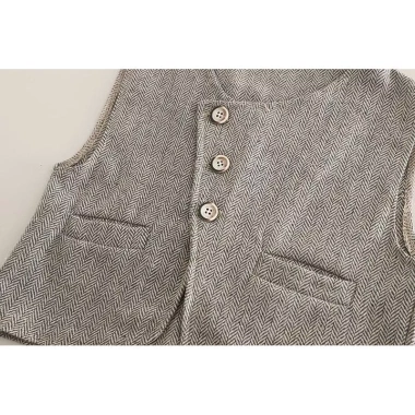 Bộ Áo Sơ Mi Bé Trai Hàn Quốc Cotton Thoáng Khí, Dễ Thương, Mềm Mại, Đa Năng Mùa Thu - Giá Ưu Đãi 393k 6