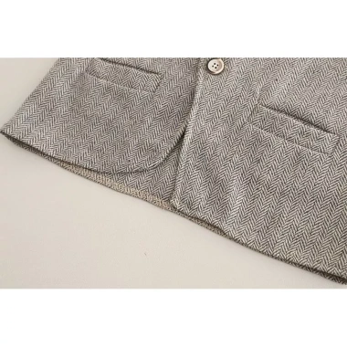 Bộ Áo Sơ Mi Bé Trai Hàn Quốc Cotton Thoáng Khí, Dễ Thương, Mềm Mại, Đa Năng Mùa Thu - Giá Ưu Đãi 393k 8