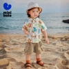 Bộ áo sơ mi khủng long Minibala bé trai, quần short ngắn tay mùa hè 2.025 - 947.160₫