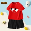 Bộ áo thun bé trai HKAM 100% cotton mềm mịn, thoáng mát, in hình thời trang - 210.000₫