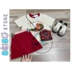 Bộ áo thun cotton bé gái Uncle M Authentic và chân váy chữ A siêu đáng yêu, giá ưu đãi 149k 6