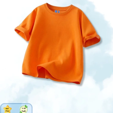 Bộ áo thun & quần thun cotton mềm mại co giãn 4 chiều cho bé trai, bé gái - Hàng trơn, 84.000₫
