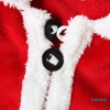 Bộ áo thun tay dài cổ tròn, quần dài, mũ, giày ông già Noel cho bé - Đáng yêu 4