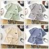 Bộ áo thun trẻ em 0-7 tuổi, quần short tay ngắn thoáng khí, phù hợp phòng điều hòa, 335.111₫ 9