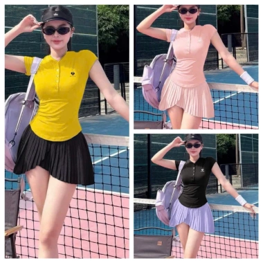 Bộ áo váy thể thao nữ Pickleball Quảng Châu – Golf, Tennis, Cầu lông, Giá ưu đãi 274.550₫